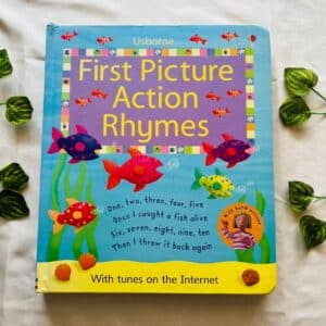 Usborne First Picture Action Rhymes: Board Book