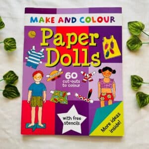 Make and Colour Paper Dolls