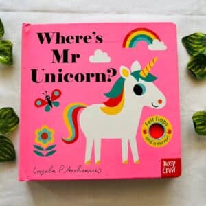 Where's Mr Unicorn? Board Book With Felt Flaps and Mirror