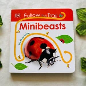 Follow the Trail Minibeasts: Board Book