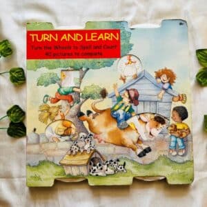 Turn and Learn Turn the Wheels to Spell and Count: Board Book