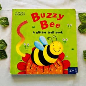 Buzzy Bee: A Glitter Trail Board Book