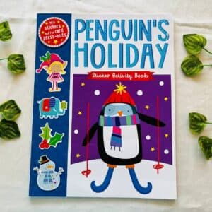 Penguin's Holiday Sticker Activity Book