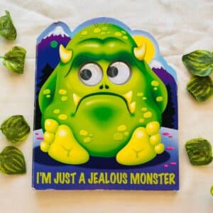 I'm Just a Jealous Monster: Board Book With Wobbly Eyes