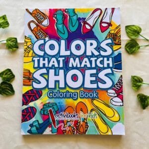Colors that Match Shoes Coloring Book