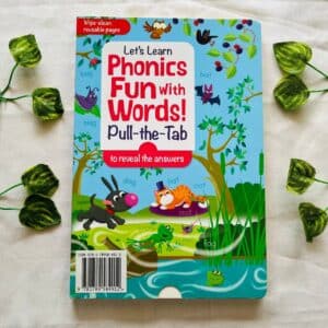 Let's Learn Phonics Fun With Words: Wipe Clean Pull-the-Tab Board Book