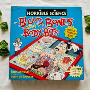 Horrible Science Blood, Bones and Body Bits: Shuffle Puzzle Board Book