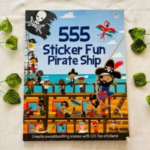 555 Sticker Fun Pirate Ship
