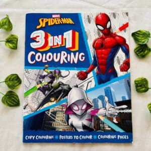 Marvel Spiderman: 3 in 1 Colouring