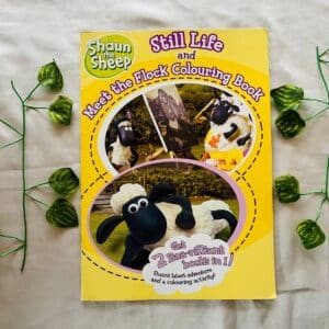 Still Life and Meet the Flock Colouring Book