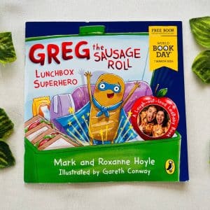 Greg the Sausage Roll Lunchbox Superhero