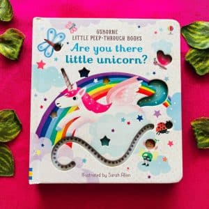 Are You There Little Unicorn? Usborne Little Peep-Through Board Book