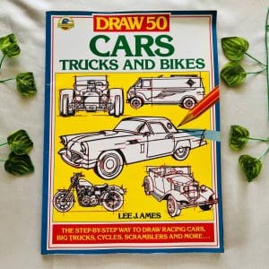 Draw 50 Cars Trucks and Bikes