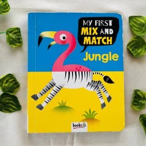 My First Mix and Match Jungle: Board Book