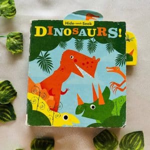Hide-and-Seek Dinosaurs! Pull the Tab Board Book