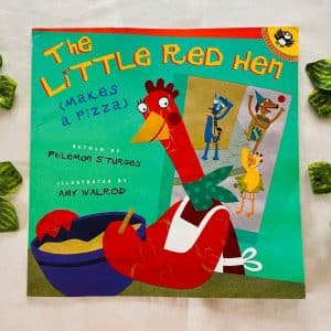 The Little Red Hen Makes a Pizza: Picture Story Book