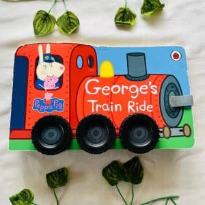 Peppa Pig George's Train Ride: Wheel Board Book