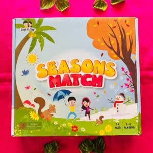 Seasons Match: Spin the Wheel and Match the Objects Game Set