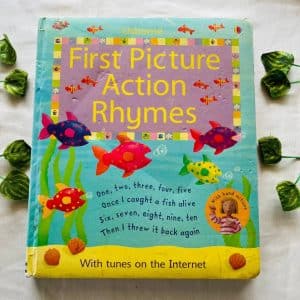 Usborne First Picture Action Rhymes: Large Board Book