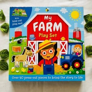 My Farm Play Set: Board Book With Fold Out Play Mat & Press-Out Pieces