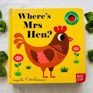 Where's Mrs Hen? Board Book with Felt the Flaps and Mirror