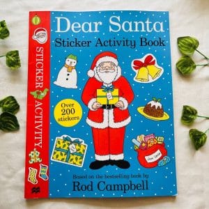 Dear Santa Sticker Activity Book