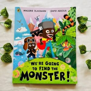 We're going to Find the Monster! Picture Story Book