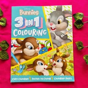 Disney Bunnies: 3 in 1 Colouring