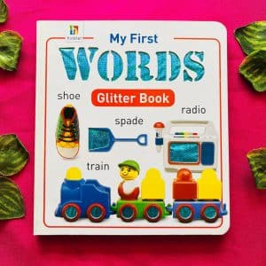 My First Words Glitter Board Book