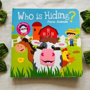 Who is Hiding? Farm Animals: Board Book (Brand New Book)