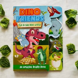 Dino Friends Fun in the Dino World: Board Book (Brand New Book)