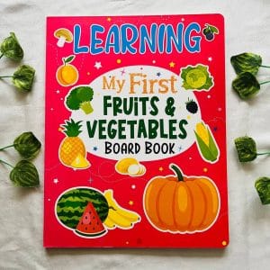 Learning My First Fruits & Vegetables: Board Book (Brand New Book)