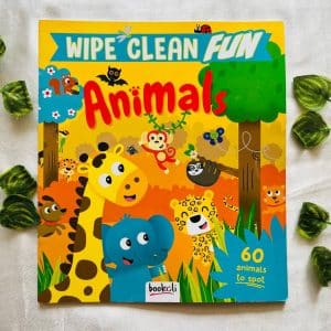 Wipe Clean Fun Animals