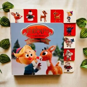 Rudolph The Red-Nosed Reindeer: Lift-The-Tab Board Book