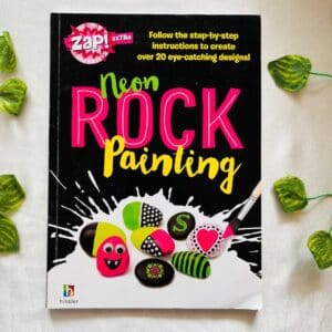 Neon Rock Painting