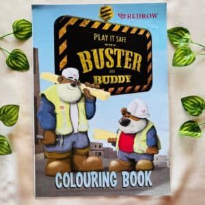 Play It Safe With Buster And Buddy Colouring Book