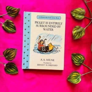 Piglet Is Entirely Surrounded By Water