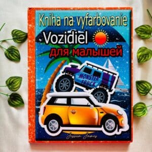 Kniha Na Vyfarbovanie Vozidiel (Foreign Language)