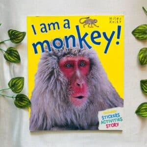 I Am A Monkey! Picture Story Book
