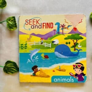 Seek and Find Animals: Board Book