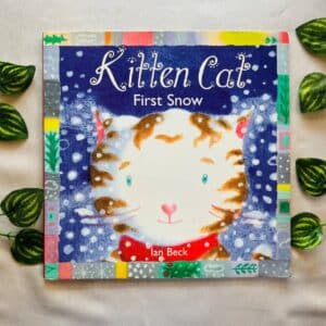 Kitten Cat First Snow: Picture Story Book