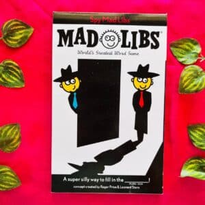 Spy Mad Libs
