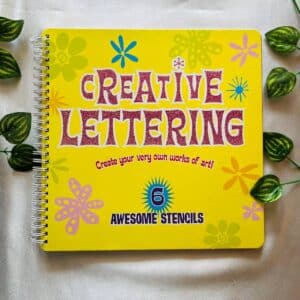 Creative Lettering: Awesome Stencils Board Book