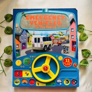 Emergency Vehicles to the Rescue: Board Book With Steering Wheel (Sound Not Working)