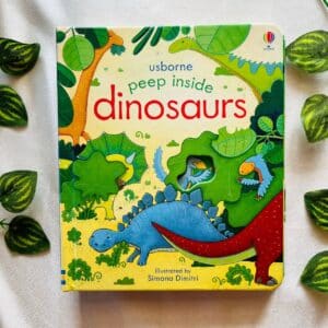 Usborne Peep Inside Dinosaurs: Board Book