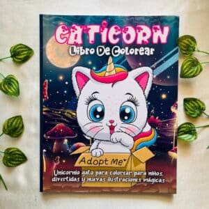Caticorn Libro De Colorear