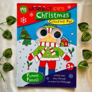 My Wobbly Eyes Christmas Colouring Pad