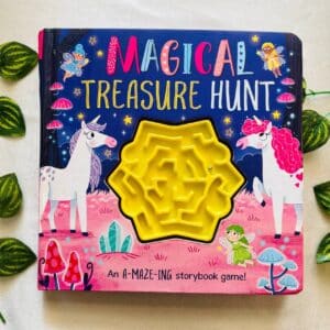 Magical Treasure Hunt: Board Book with Maze Game