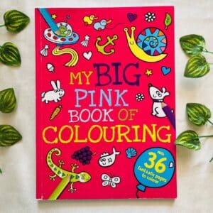 My Big Pink Book of Colouring