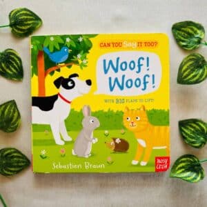 Woof! Woof! Board Book With Big Flaps!
